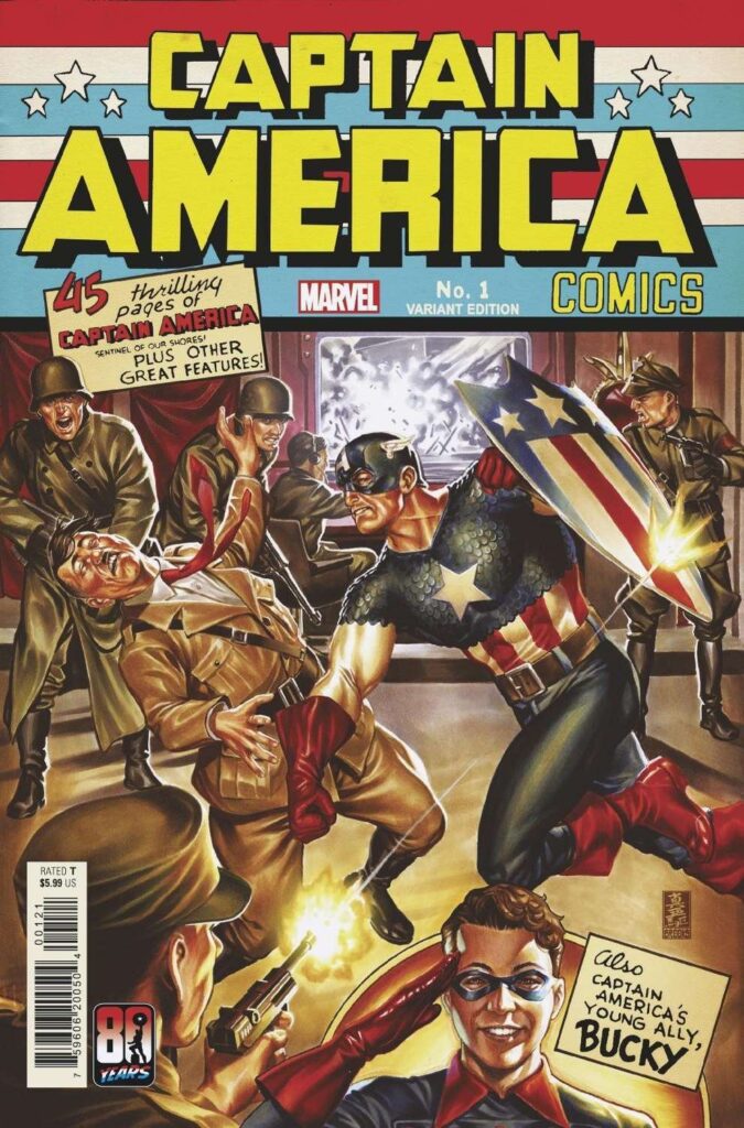 Capitão América - Marvel / Mark Brooks